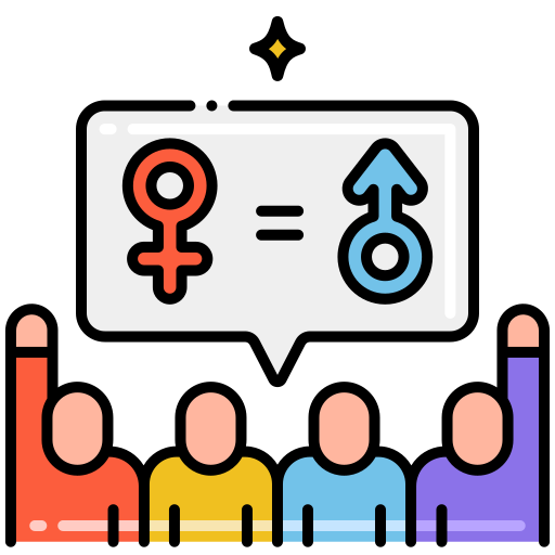 feminismus Flaticons Lineal Color icon