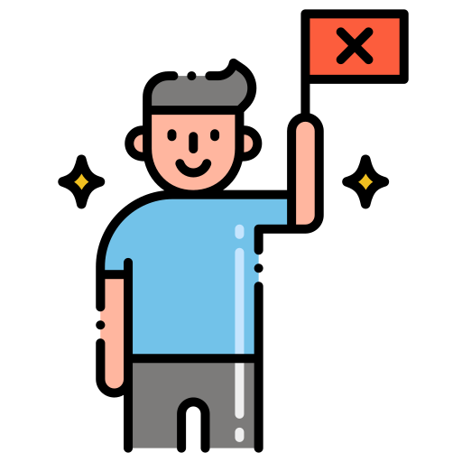 demonstrant Flaticons Lineal Color icon