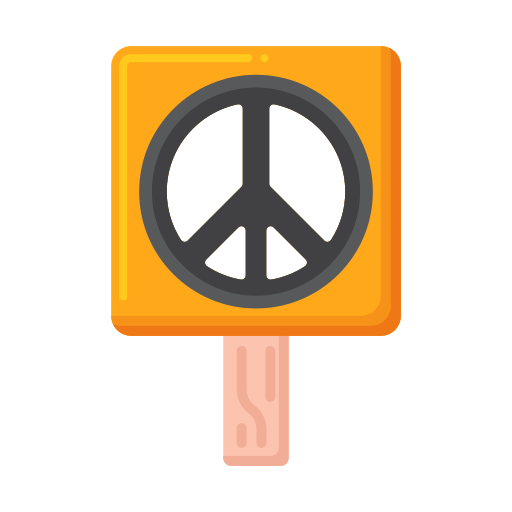 vredesteken Flaticons Flat icoon