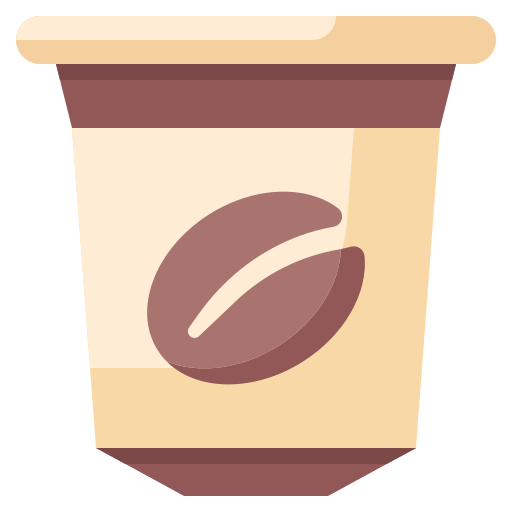 cápsula de café Generic color fill Ícone