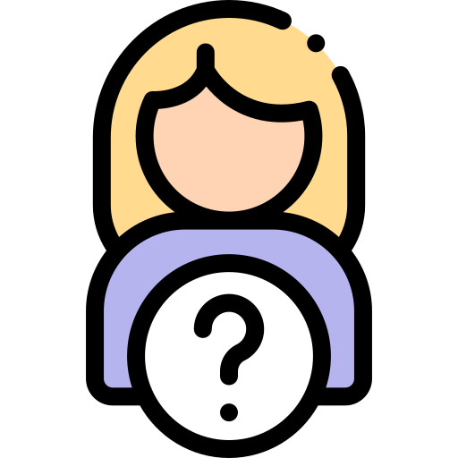 anonimowa kobieta Detailed Rounded Lineal color ikona