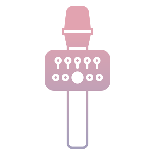 microfone Generic gradient outline Ícone