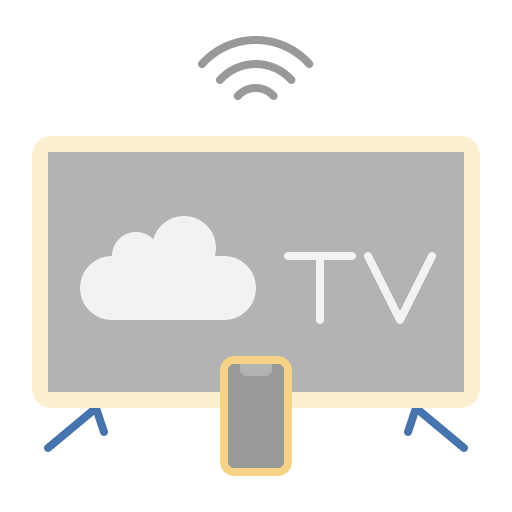 smart tv Generic color fill иконка