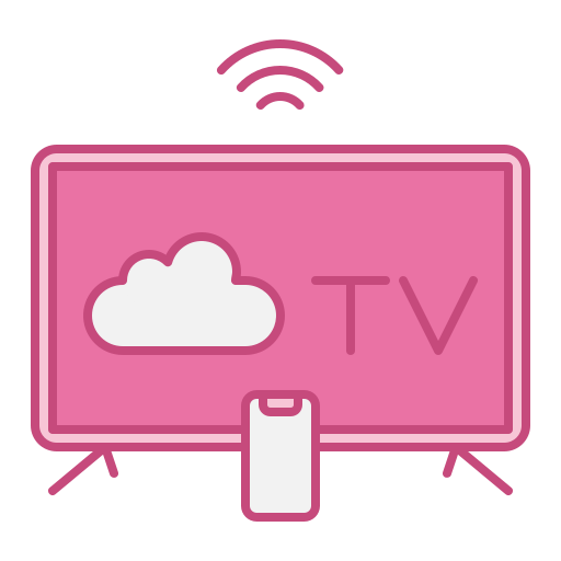 smart tv Generic color outline Icône