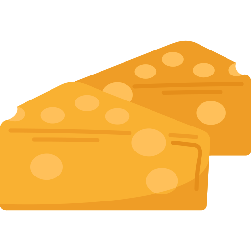 Cheese Amethys Design Flat icon