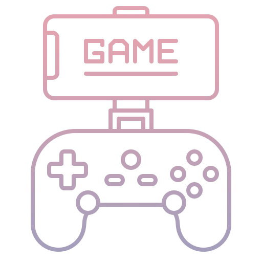 ゲームコントローラ Generic gradient outline icon