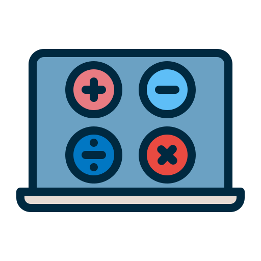 Math Generic color outline icon