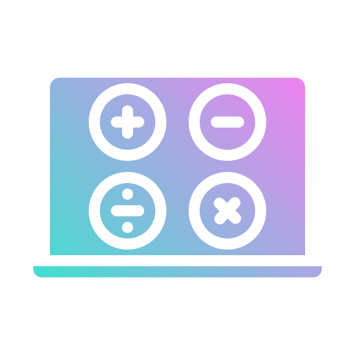 matemática Generic gradient outline Ícone