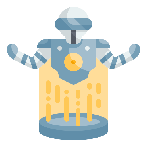 robótica Wanicon Flat icono