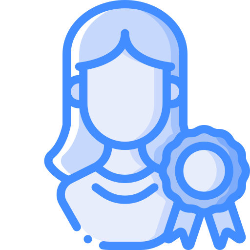 User Basic Miscellany Blue icon