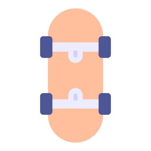 skateboard Good Ware Flat icona