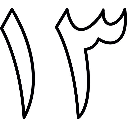数字記号 Generic black outline icon