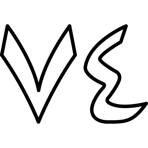 symbole numérique Generic black outline Icône
