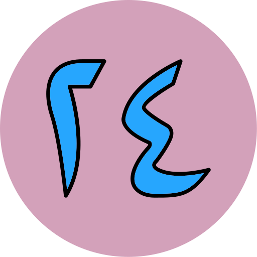 数字記号 Generic color lineal-color icon