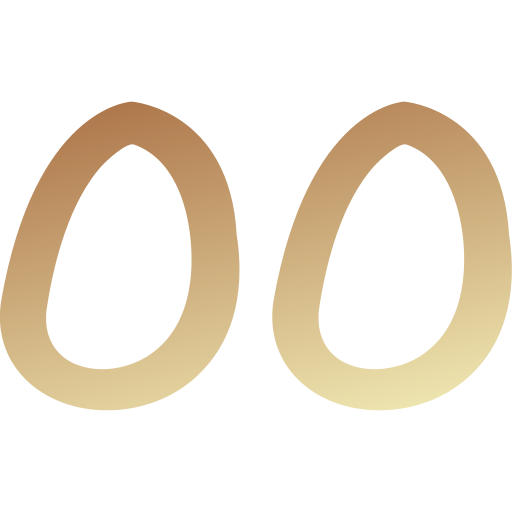 simbolo numerico Generic gradient fill icona