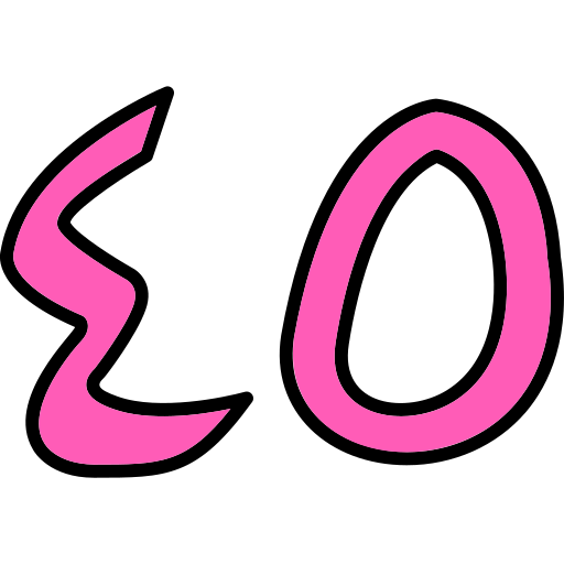 simbolo numerico Generic color lineal-color icona