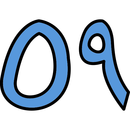 símbolo numérico Generic color lineal-color Ícone