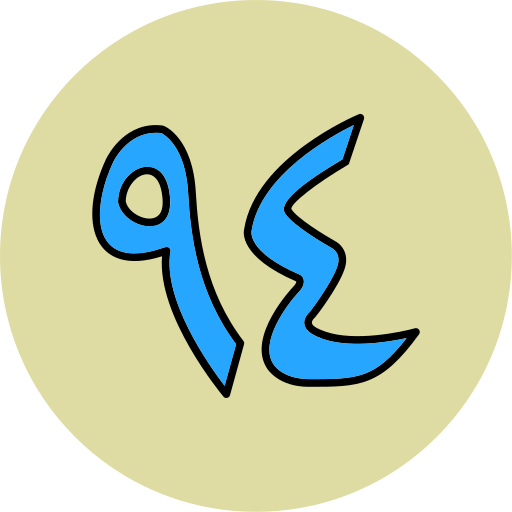 symbol liczbowy Generic color lineal-color ikona