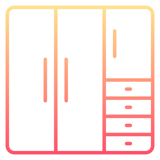 armoire Generic gradient outline Icône