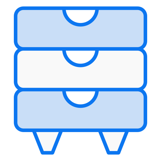 szuflady Generic color lineal-color ikona
