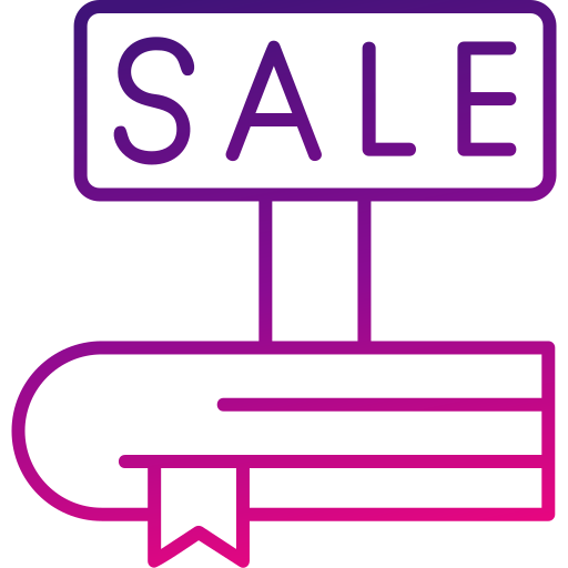 Sale Generic gradient outline icon