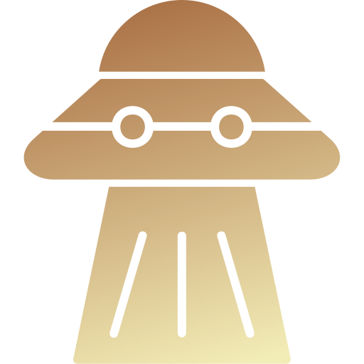 Ufo Generic gradient fill icon