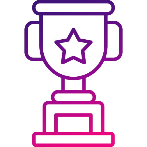 Award Generic gradient outline icon