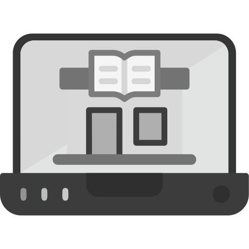 online-bibliothek Generic color fill icon