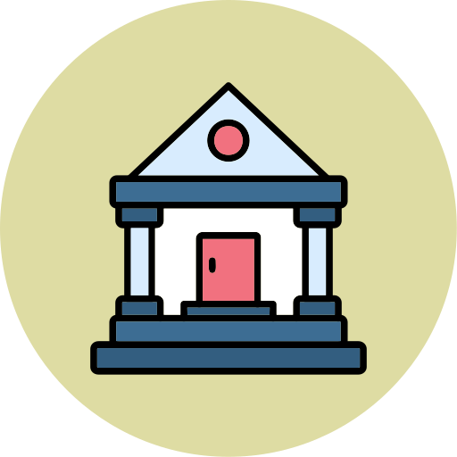 図書館 Generic color lineal-color icon