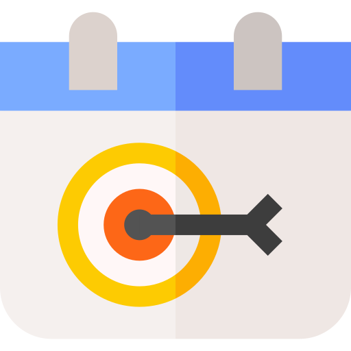 Calendar Basic Straight Flat icon