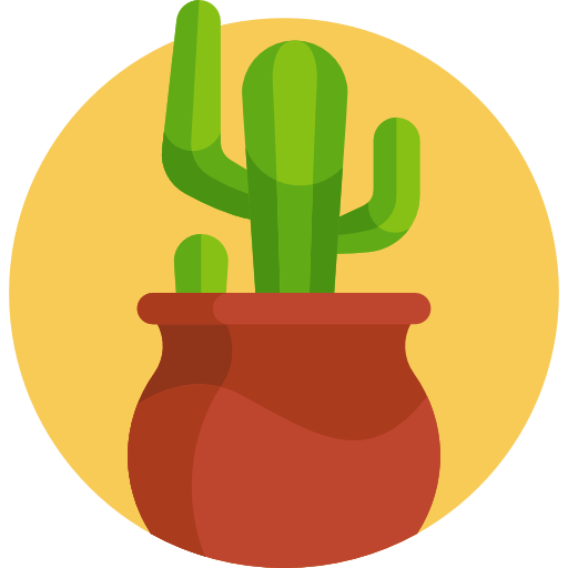 cactus Detailed Flat Circular Flat icoon