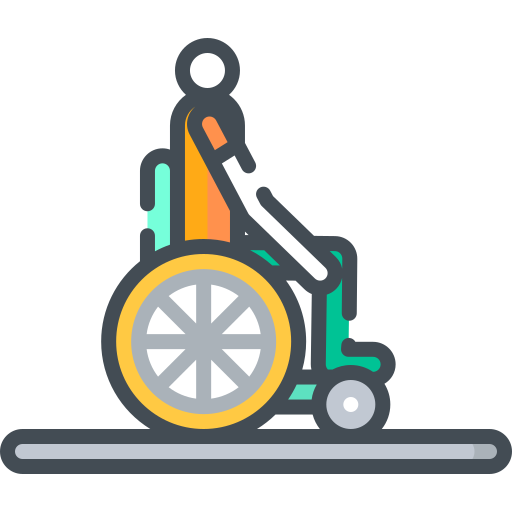 바퀴 달린 의자 Special Bicolor icon
