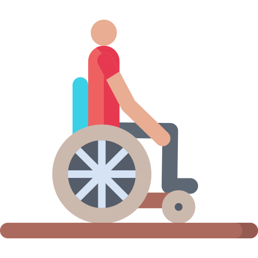 rolstoel Special Flat icoon
