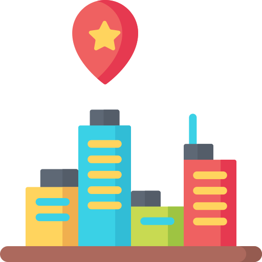 Cityscape Special Flat icon