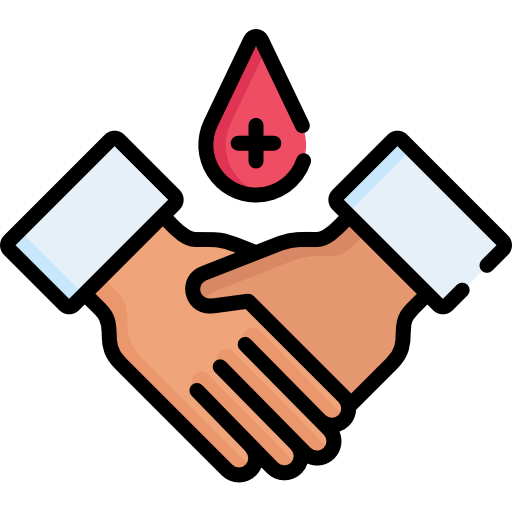 donazione di sangue Special Lineal color icona