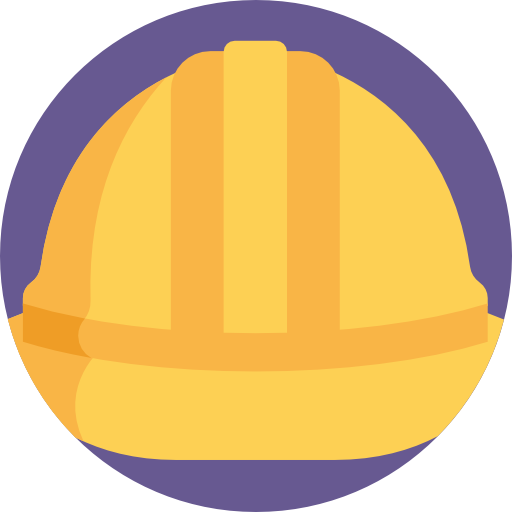 Helmet Detailed Flat Circular Flat icon