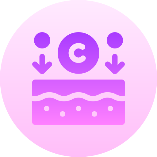 콜라겐 Basic Gradient Circular icon