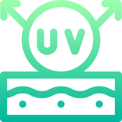 ultravioleta Basic Gradient Lineal color icono