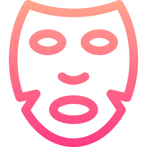 マスク Basic Gradient Lineal color icon