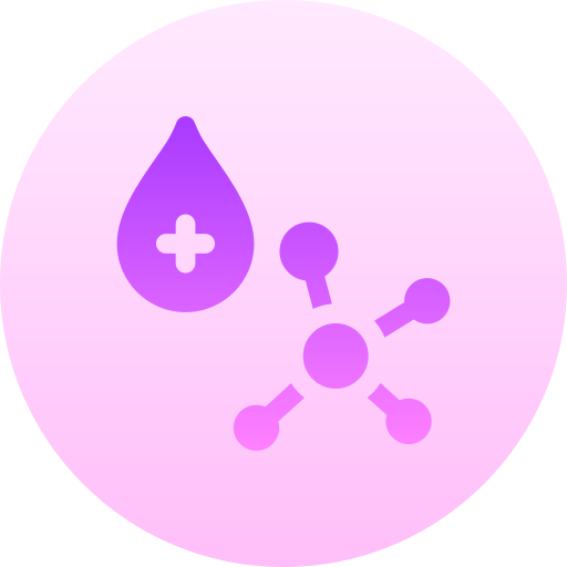 Peptide Basic Gradient Circular icon