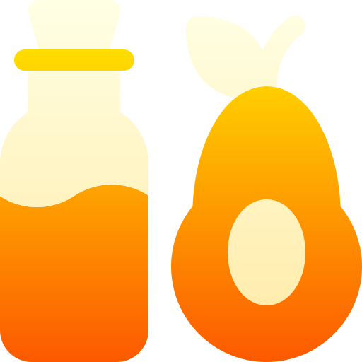 Авокадо Basic Gradient Gradient иконка