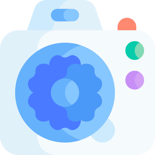 カメラ Kawaii Flat icon