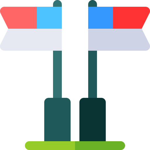 플래그 Basic Rounded Flat icon