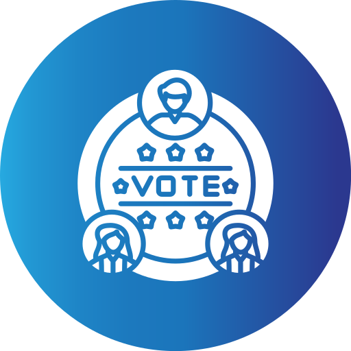 Elections Generic gradient fill icon