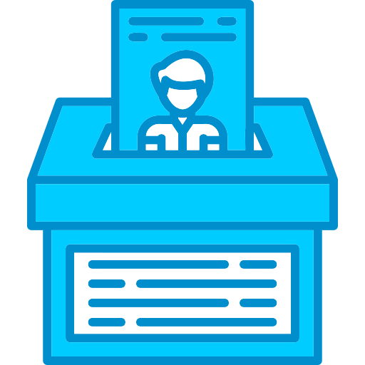 Ballot Generic color lineal-color icon