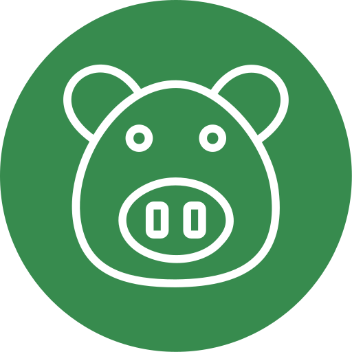 Pig Generic color fill icon