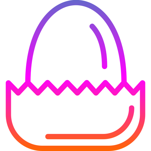 卵 Generic gradient outline icon