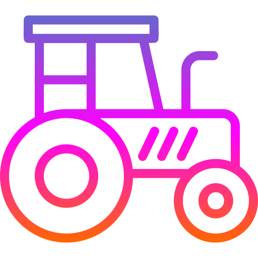 tractor Generic gradient outline icono