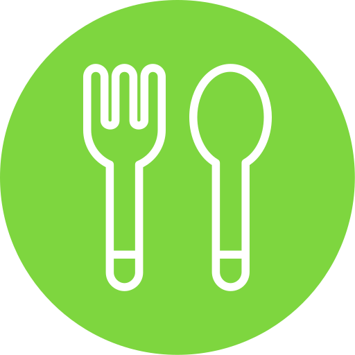 Fork Generic color fill icon