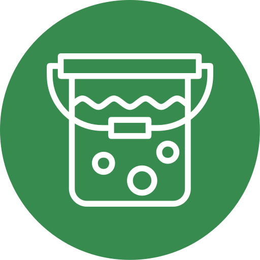 Water bucket Generic color fill icon